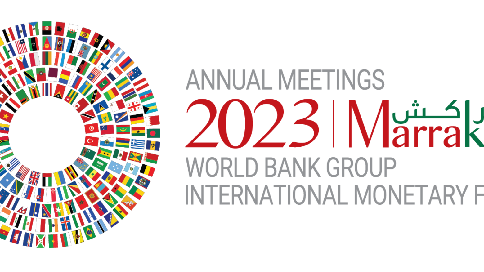 Logo der Jahrestagung von IWF und Weltbank