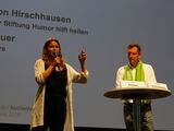 Luisa Neubauer, Aktivistin bei Fridays for Future, und Kabarettist Dr. Eckart zu Hirschhausen stießen die Diskussion zum Thema Klima an. 