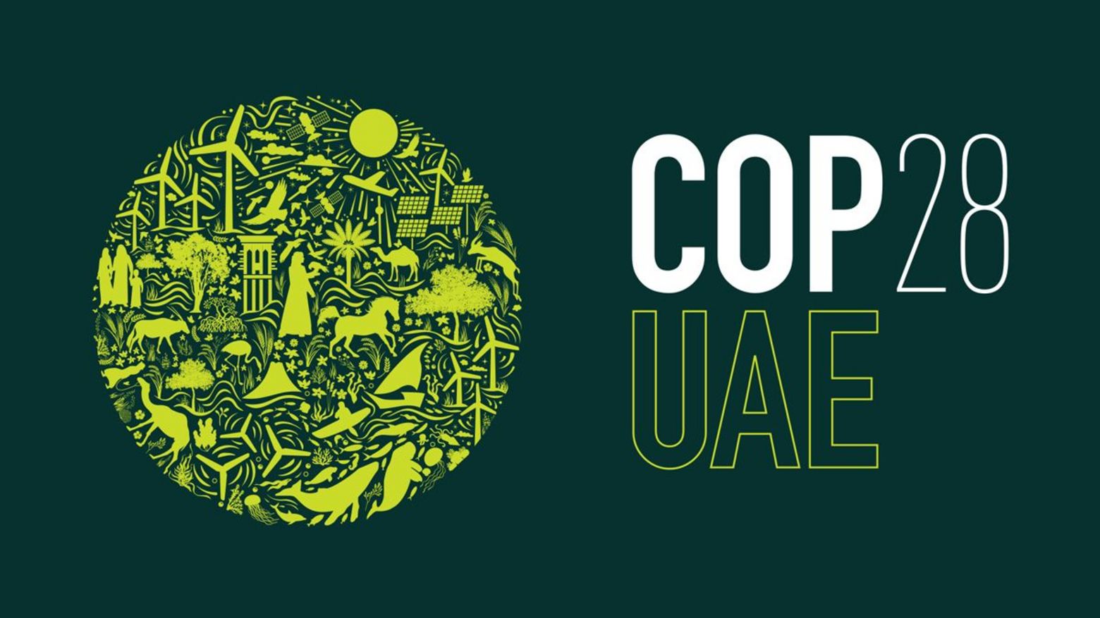 COP28 Logo der VAE