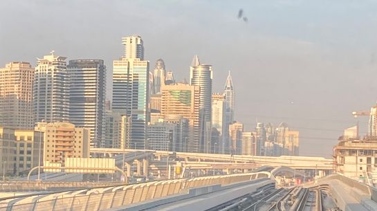 Smog über Dubai