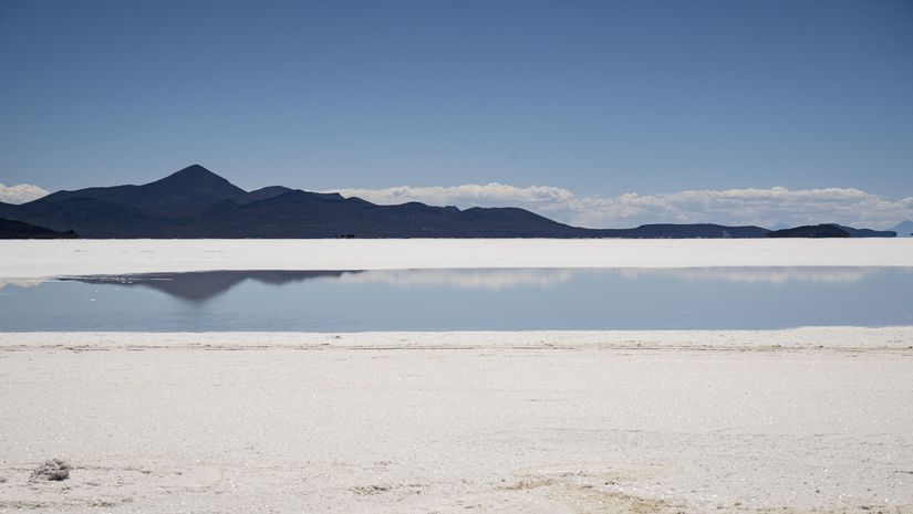 Im Salzsee Salar de Uyuni lagern gigantische Lithiumvorkommen.
