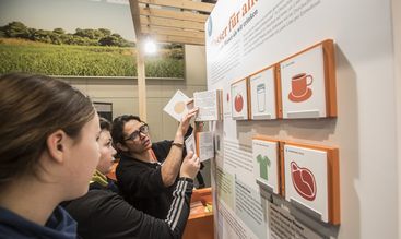  Zeigen Sie eine Ausstellung