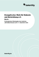 Bilanz zum 31. Dezember 2025