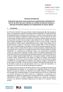 Terms of Reference Terms of Reference