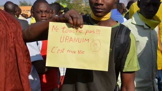 Demonstration in Niamey, Niger