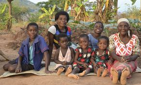 Malawi, Scope Permakultur Projekt Familie in Malawi