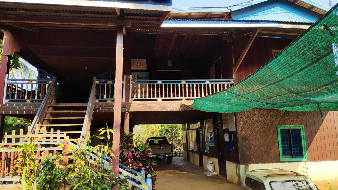 Das Büro meiner Organisation SCW in Siem Pang