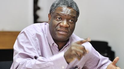 Bukavu, DRC, 26.9.2011 Chef des Panzi Hospital Dr. Denis Mukwege.Alternativer Nobelpreis 2013