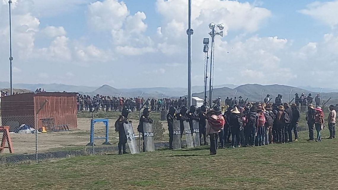 Repression Peru Proteste
