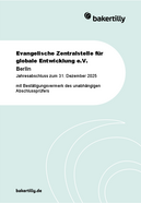Bilanz zum 31. Dezember 2025
