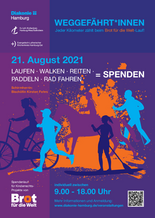 Plakat Spendenlauf