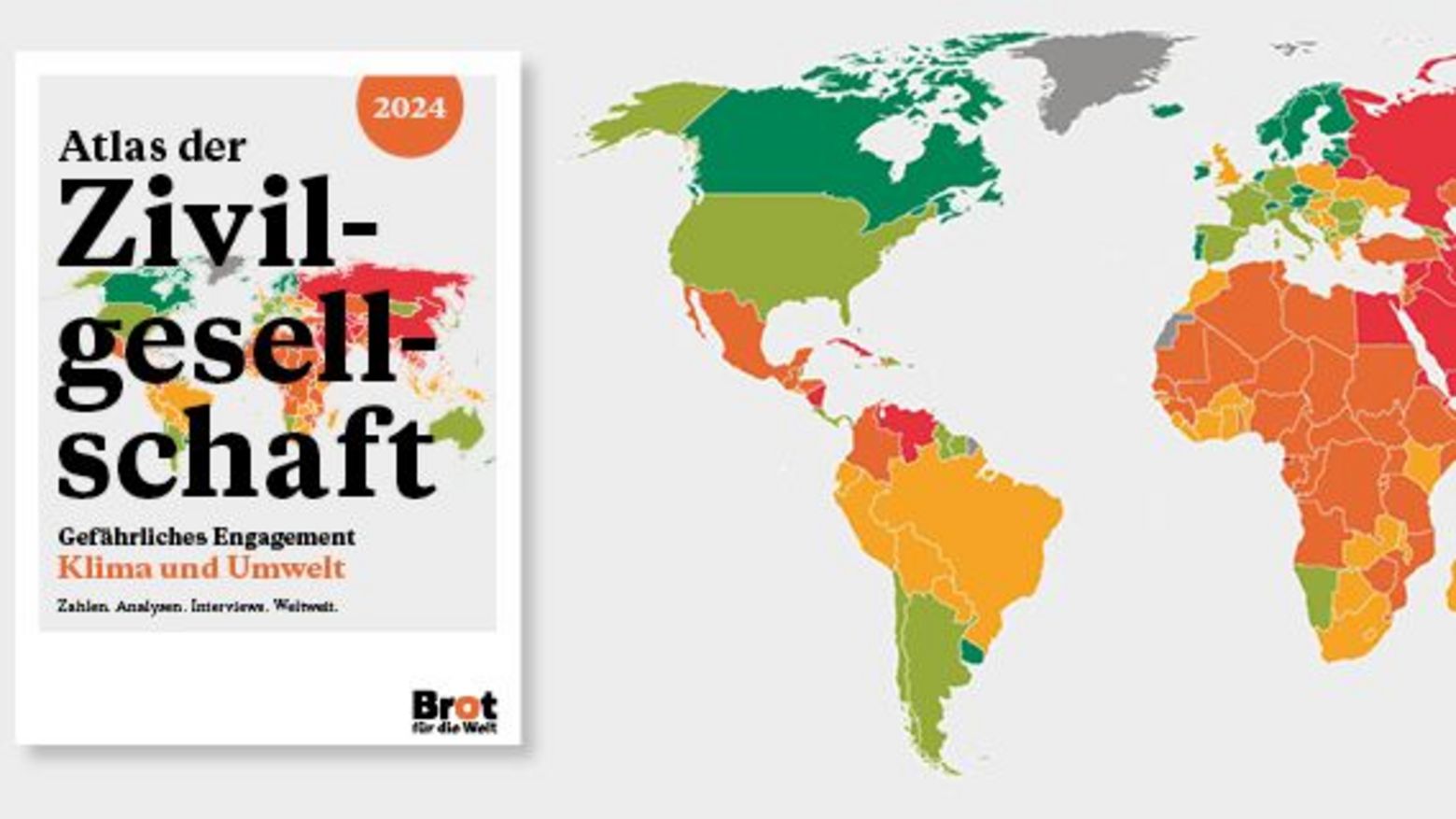 Titelseite Atlas der Zivilgesellschaft