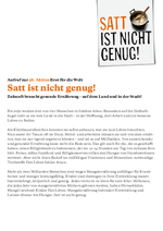 Aufruf zur 58. Aktion