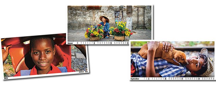 Collage Kalender 2023