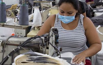 Näherinnen in einer Textilfabrik in Nicaragua