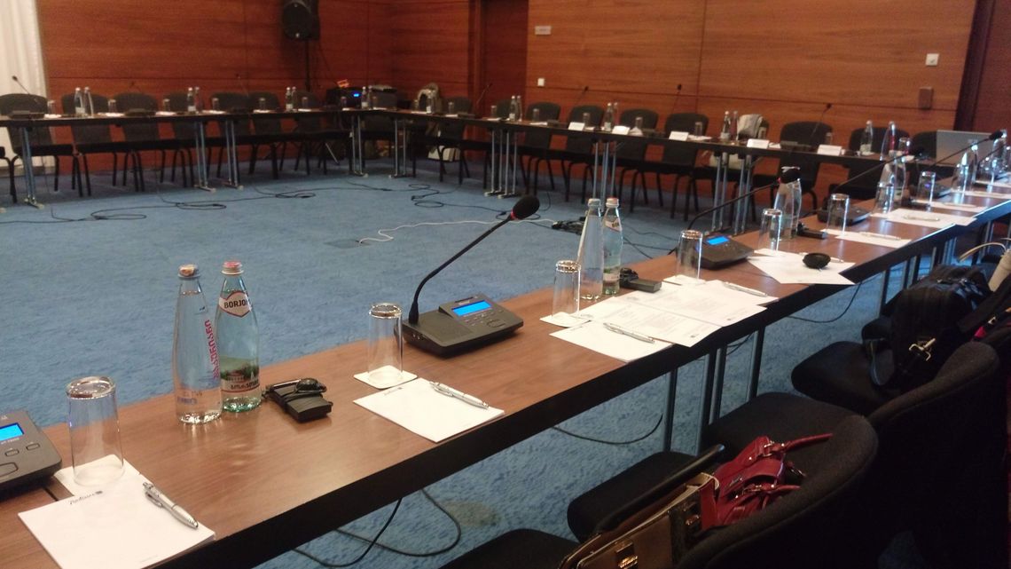 Am 14. Dezember konnte ich an einer Rundtisch-Diskussion zum Thema Luftverschmutzung in Georgien teilnehmen. Letztendlich war ich die einzige, die auf die glücklicherweise vorhandene englische Simultanübersetzung angewiesen war.