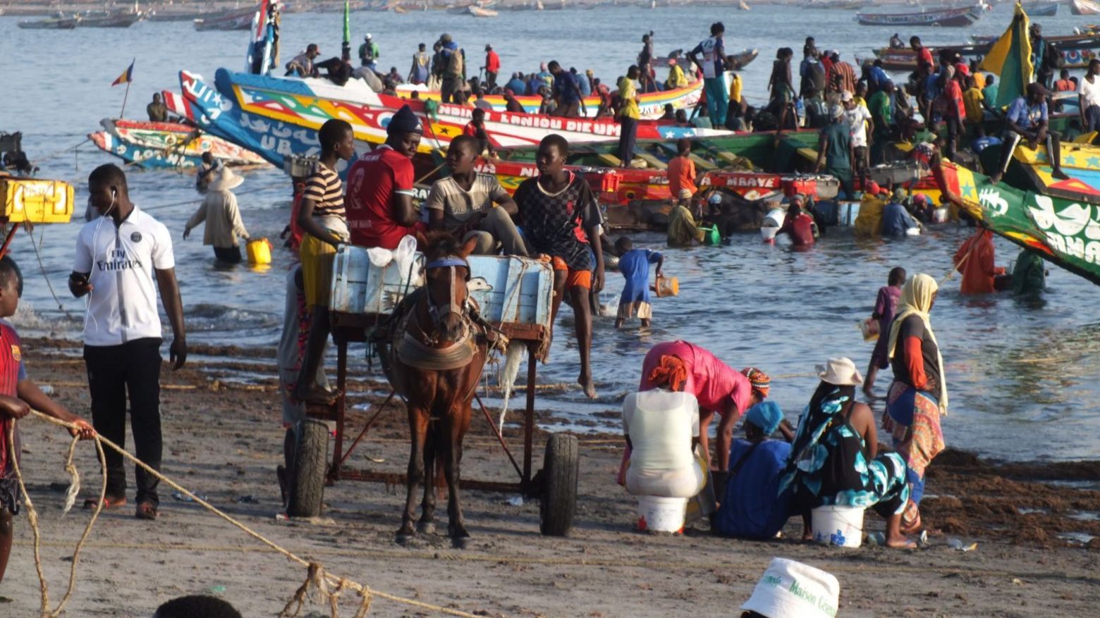 Fischereihafen Joal/Senegal