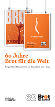 Plakate: 60 Jahre Brot für die Welt