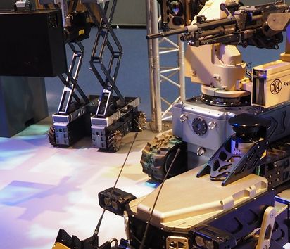 Autonome Roboter mit Waffen