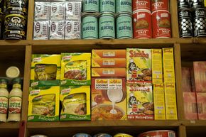 Supermarkt in Njombe
