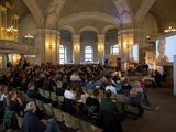Die Französische Friedrichstadt-Kirche war gut gefüllt mit mehr als 300 Zuhörern