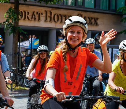 Fahrradtour zum Kirchentag 2023
