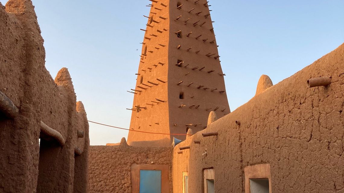 Einstiger Tourimsusmagnet: Alte Moschee in der Altstadt von Agadez.