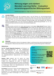 Flyer zu den Qualifizierungs-Seminaren