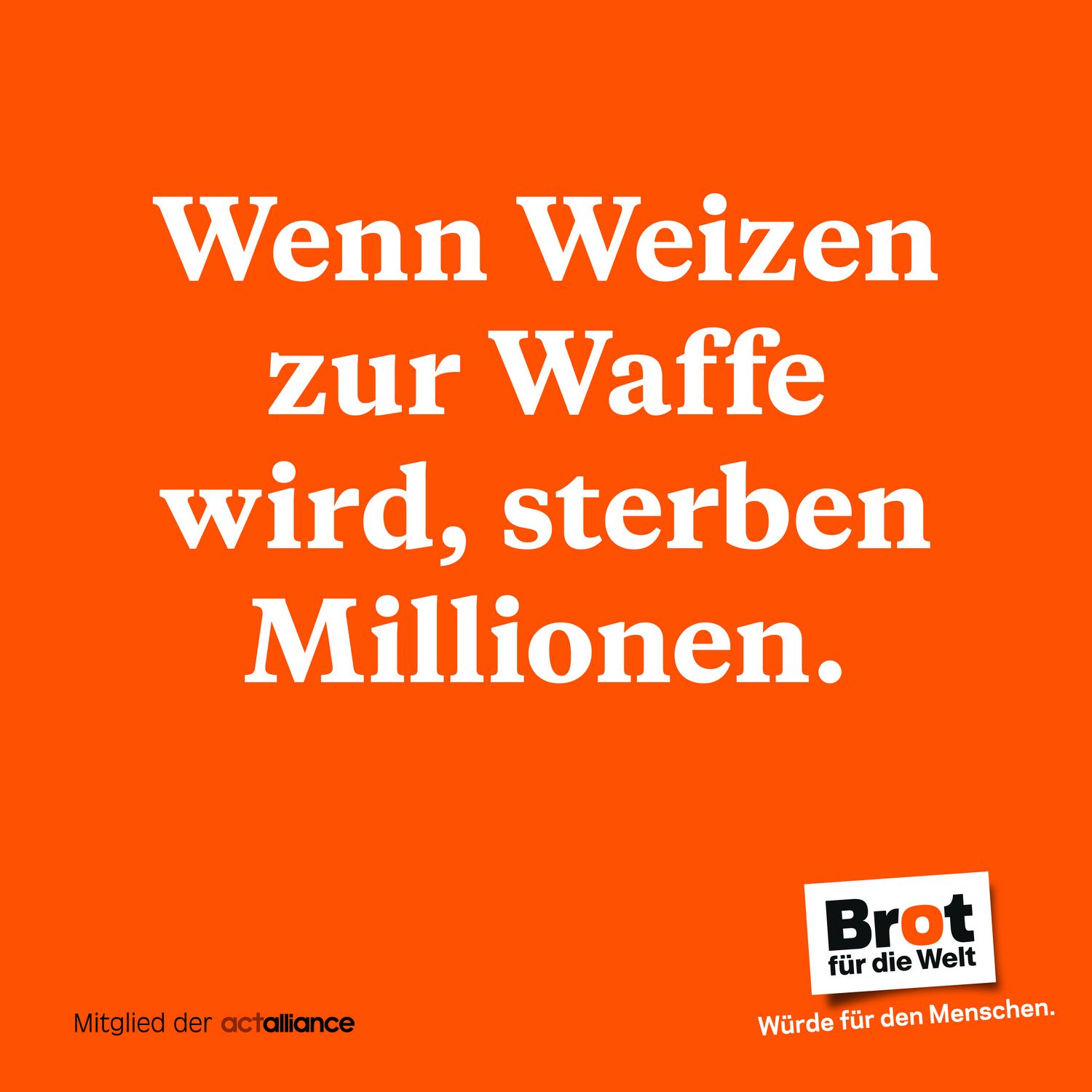 Zu wenig Geld für den Kampf gegen Hunger | Brot für die Welt