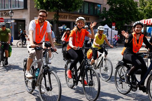Fahrradtour zum Kirchentag 2023 Fahrradtour zum Kirchentag 2023