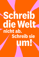 Hochformat | Welt umschreiben |1080x1920