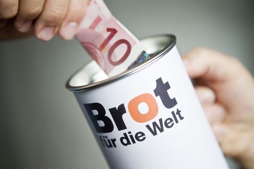 Spendendose Brot für die Welt Spendendose Brot für die Welt