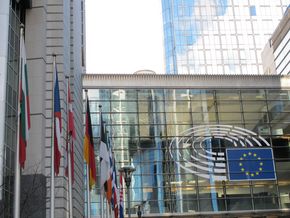 EU-Parlamentsgebäude in Brüssel