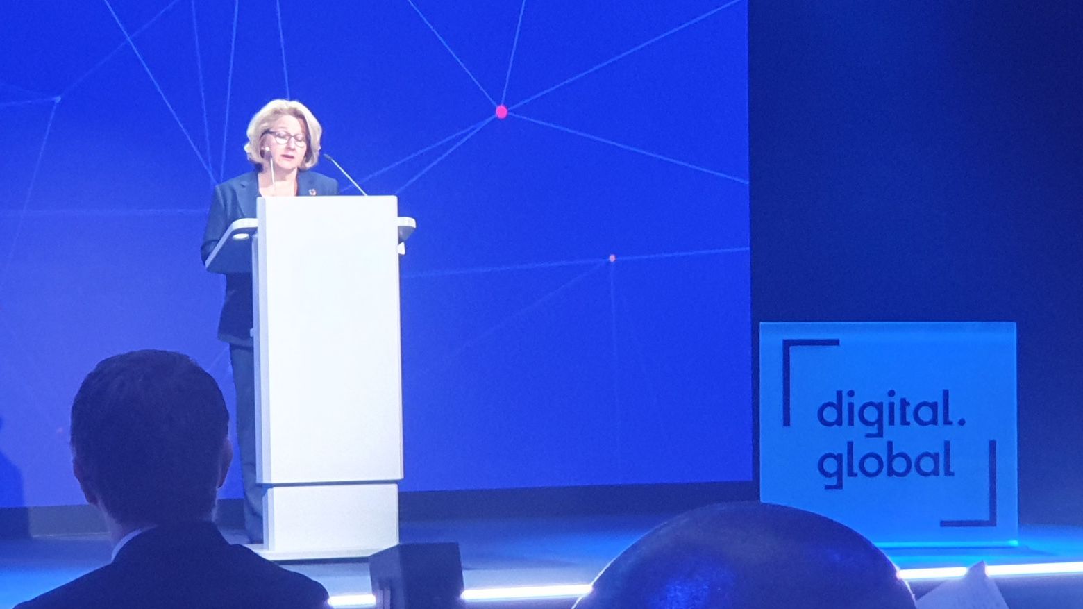 Svenja Schulze stellt die neue Digitalpolitik vor.