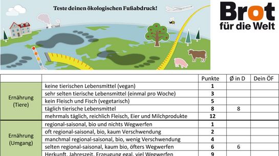 Abbildung Arbeitsblatt