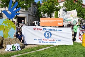 Protest gegen Mercosur-Abkommen