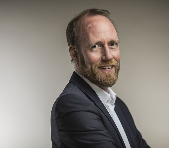Eric Mayer February 18, 2019 - Berlin, Germany: Eric Mayer, Referatsleiter Fundraising für Brot für die Welt und Diakonie Katastrophenhilfe