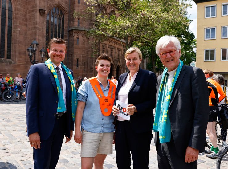 Fahrradtour zum Kirchentag 2023