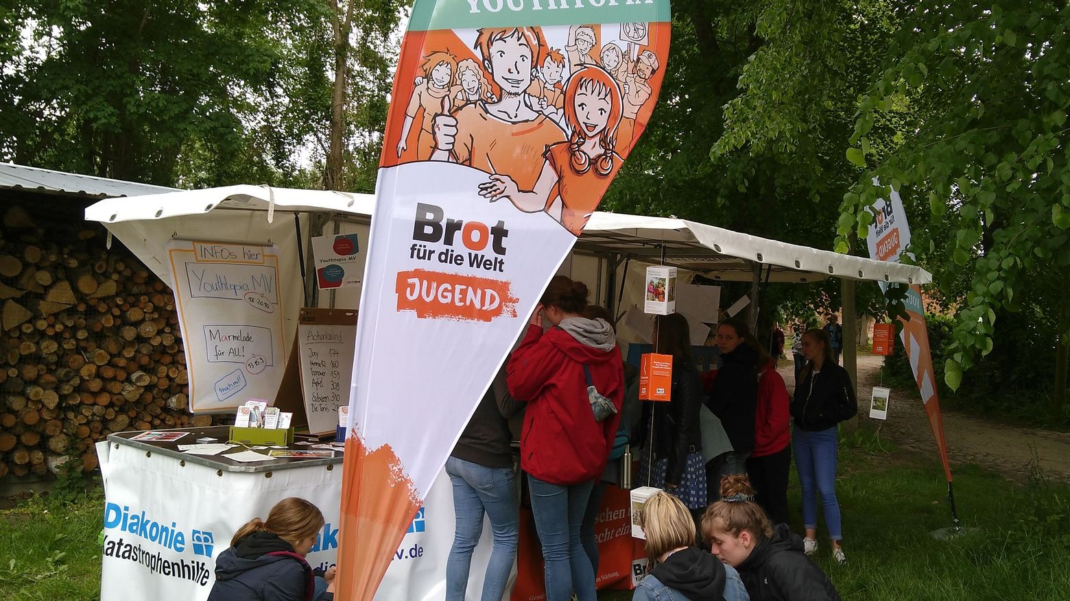 Brot für die Welt bei der Fetten Weiden2019