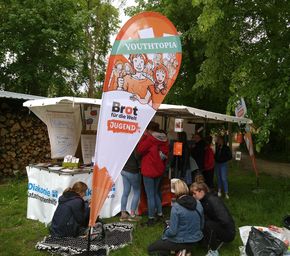 Brot für die Welt bei der Fetten Weiden2019