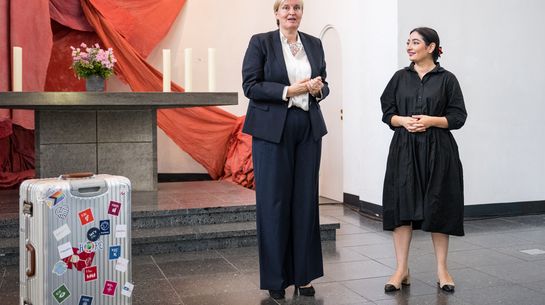 Reem Alabali Radovan und Dr. Dagmar Pruin