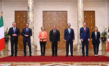 Ursula von der Leyen besucht Ägypten