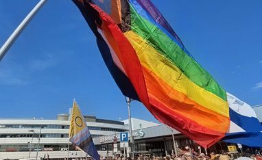 Demonstration für queere Rechte