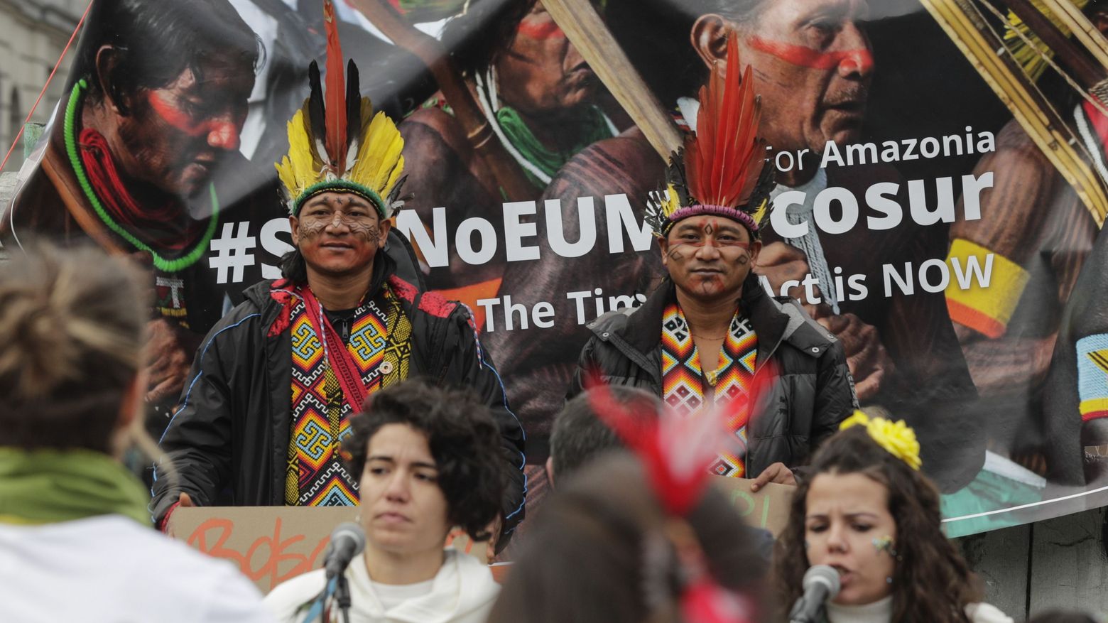 EU-Mercosur-Abkommen, Protest von Indigenen