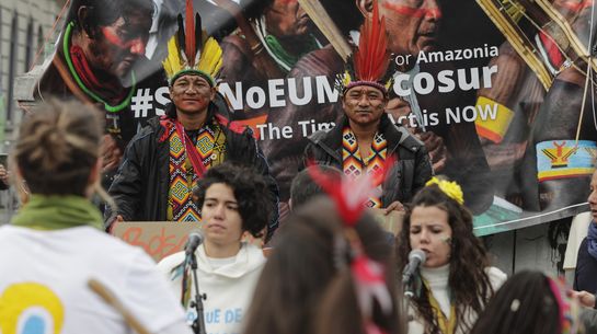 EU-Mercosur-Abkommen, Protest von Indigenen
