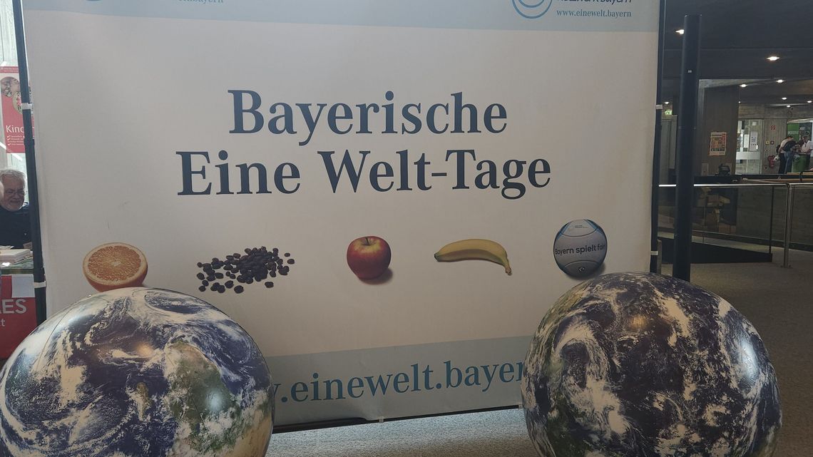 Das Logo der Eine-Welt Tage in Augsburg