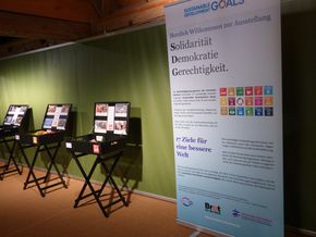 Die SDG-Ausstellung im Naturpark-Haus Oberschönenfeld