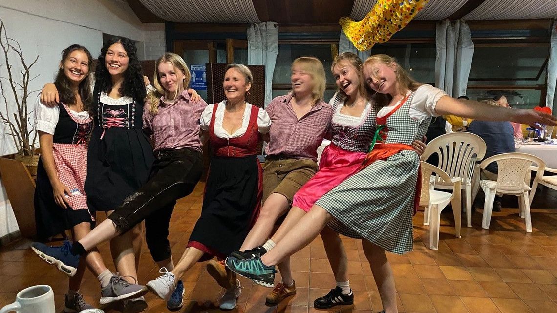 Oktoberfest mit dder Landesmentorin