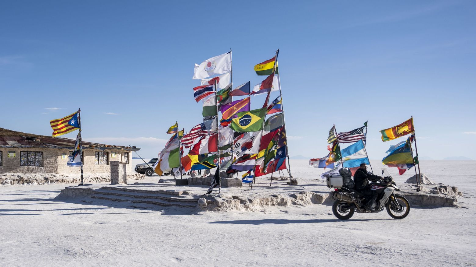 Im bolivianischen Salzsee Salar de Uyuni lagern gigantische Lithiumvorkommen.