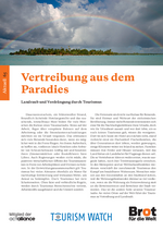 Verdrängung und Landraub wegen Tourismus